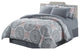 Bibb Home 8pc Down Alternative Bed in a Bag Set, Stella, Queen