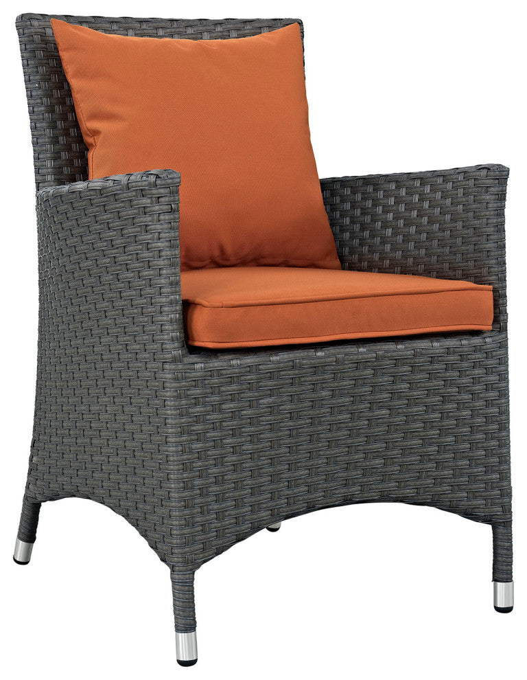 Canvas Tuscan Sojourn 2 Piece Outdoor Patio Sunbrella Dining Set