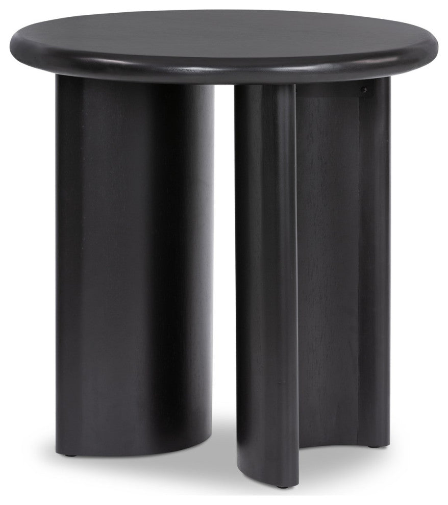 Paden End Table-Aged Black Acacia