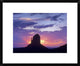 East and West Mittens, Buttes At Sunrise, Monument Valley, Arizona, 22"x18"