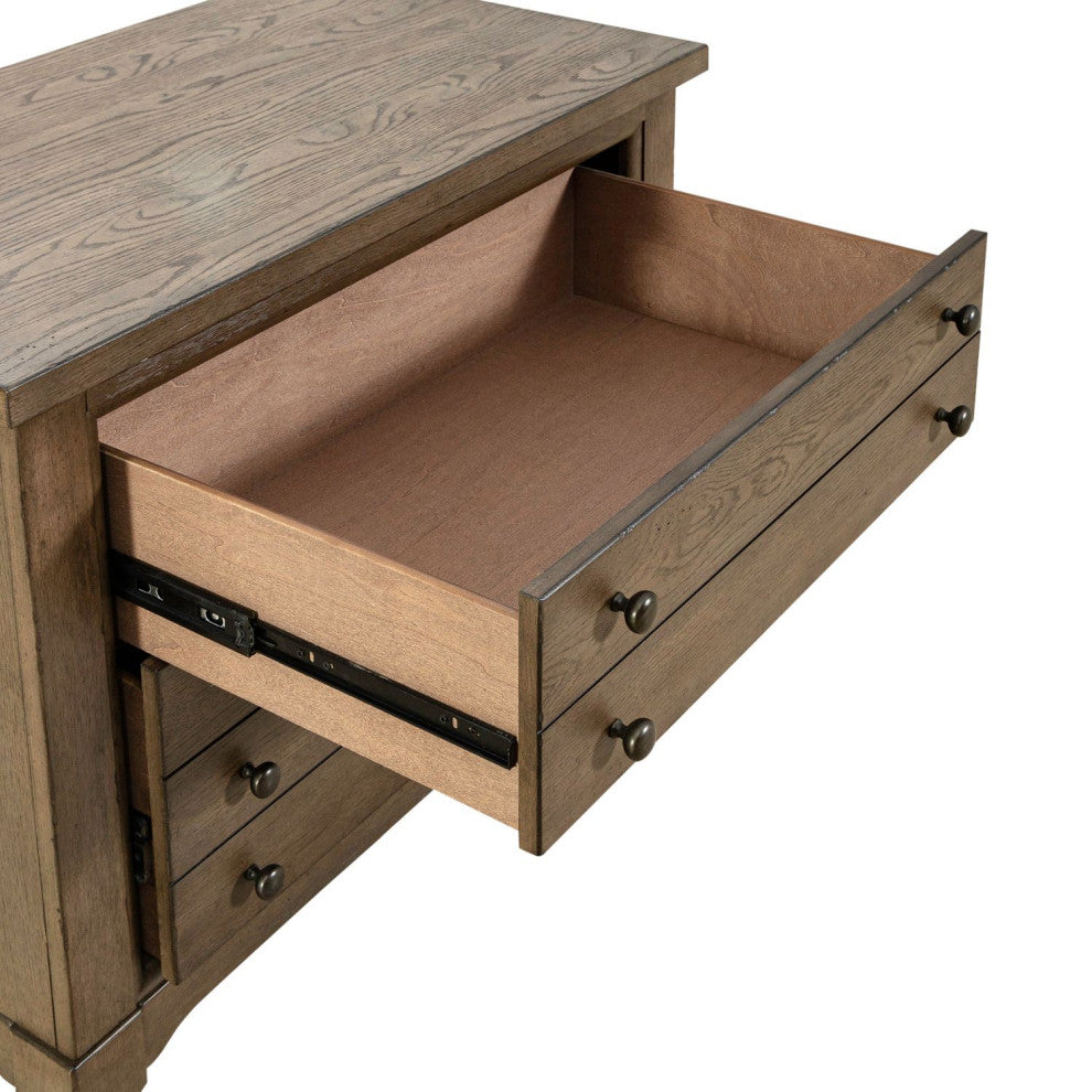 Meadow Farmhouse style Leaning Pier Bookcase