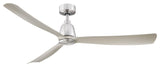 Kute 60" Indoor/Outdoor Fan Nickel/Nickel Blades