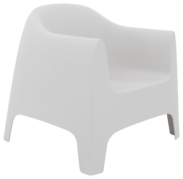 Vondom Solid Indoor/Outdoor Lounge Chair (Set of 2), White