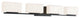 Matteo Lighting S10804MB Wall Sconce, Matte Black Finish