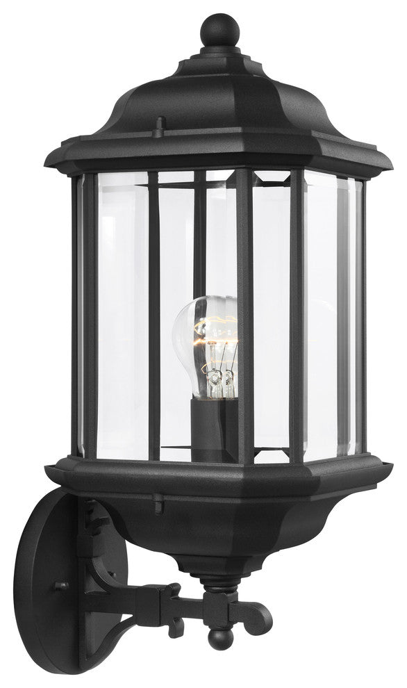 Generation Lighting Lighting 1-Light Outdoor Lantern, Black