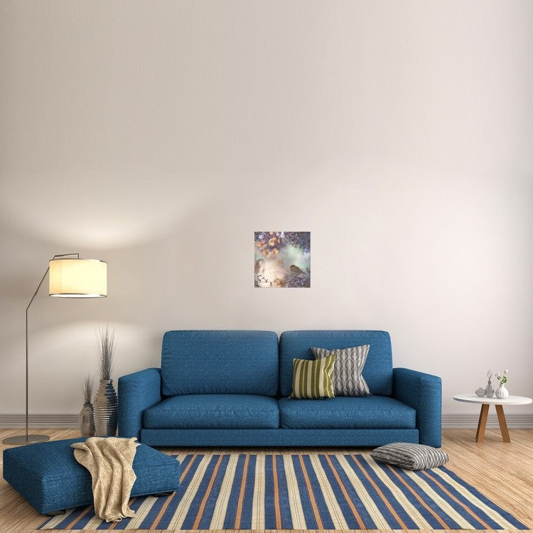 "Hydrangea Fantasy" Stretched Canvas Giclee by Teuni, 18"x18"