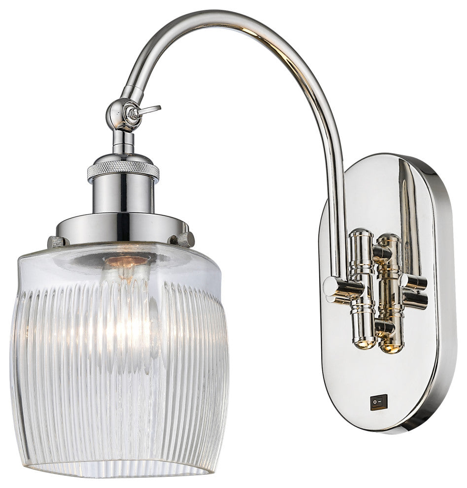 Innovations 918-1W-PN-G302-LED 1-Light Sconce, Polished Nickel