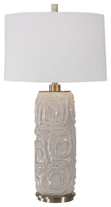 Uttermost Zade Warm Gray Table Lamp