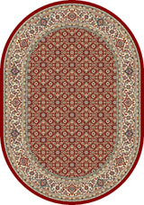 Ancient Garden Rug, 2'7"X4'7" Oval