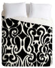 Deny Designs Khristian A Howell BW Eloise Duvet Cover - Lightweight