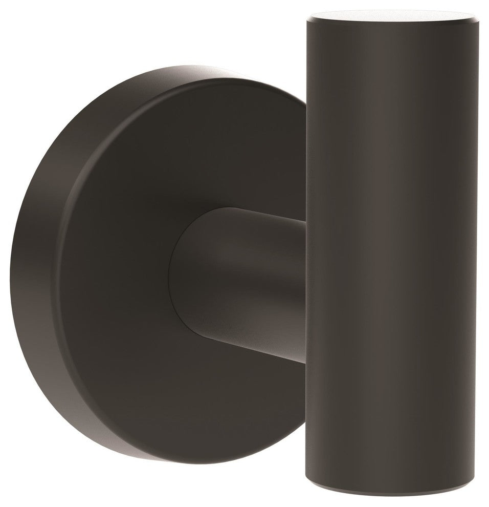 Amerock Arrondi Robe Hook, Matte Black