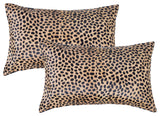 Natural Home Decor Torino Togo Cowhide Pillow, 2-Piece