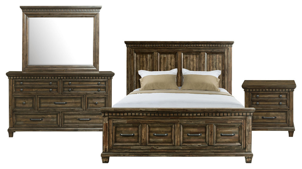 Johnny King Storage 4-Piece Bedroom Set