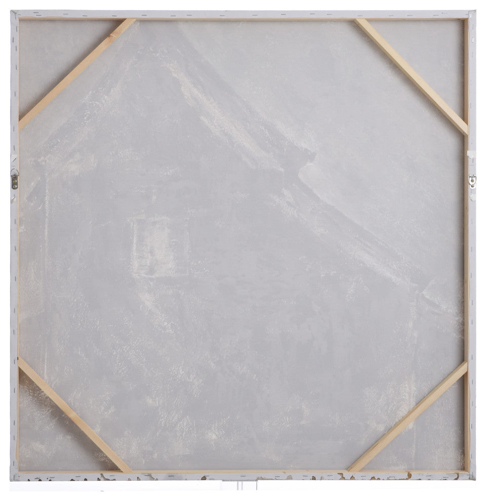 Vintage Farmhouse | Original Hand Painted Canvas | Traditoinal | Wood Stretche