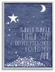 Stupell Industries Navy Textural Twinkle Little Star Typography, 11 x 14