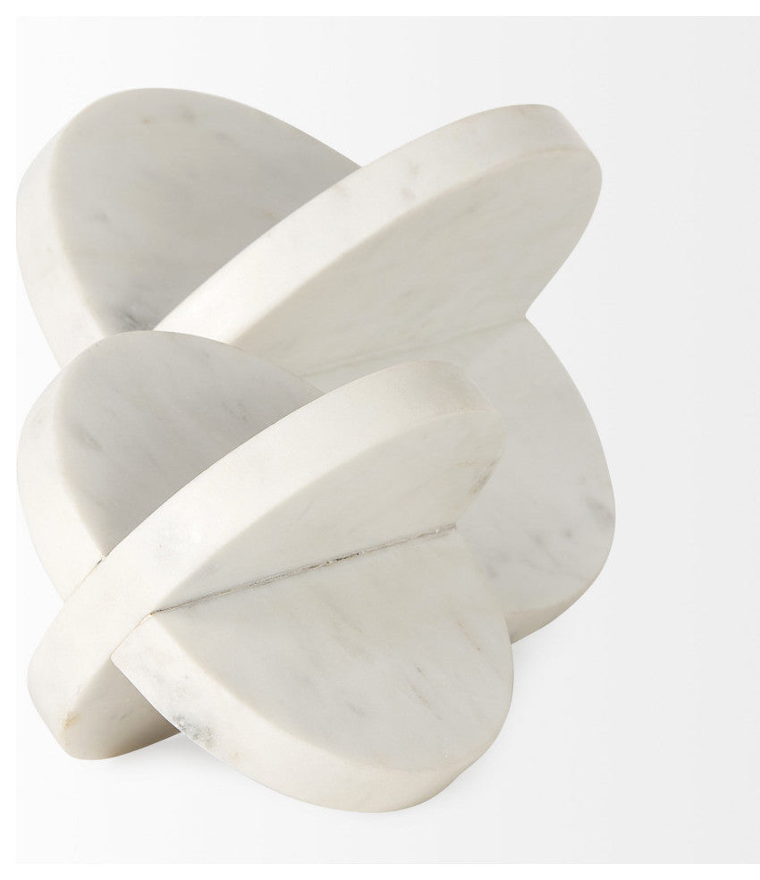 Sophia 6.0"Lx6.0"Wx6.0"H Small Marble Ornament