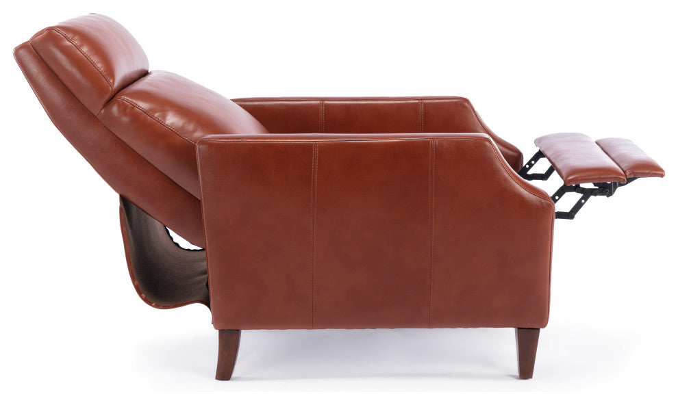 Balantyne Push Back Recliner, Caramel