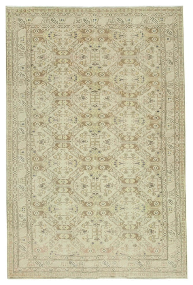 Rug N Carpet - Hand-knotted Anatolian 6' 5'' x 9' 8'' Decorative Area Rug