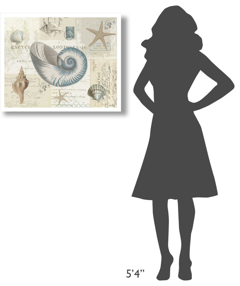 "Beach Wonders II No Butterflies" Digital Paper Print by Katie Pertiet, 30"x24"