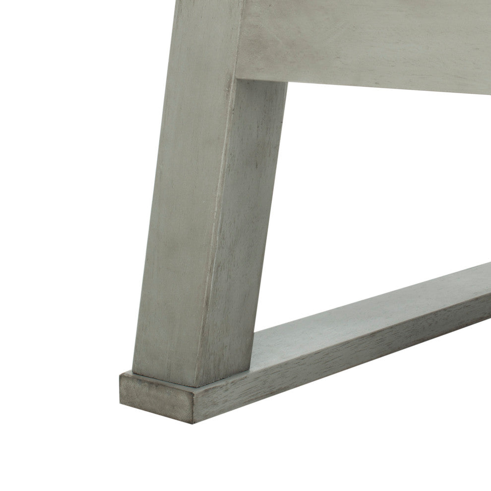 Safavieh Solano Sunlounger, Gray/White