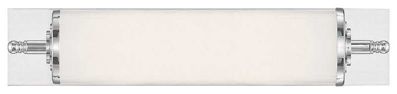 Crystorama FOS-A8051-CH, 1-Light Bathroom Vanity, Polished Chrome