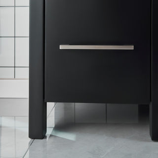 Vanity Art Vanity Set With Ceramic Top, 60", Espresso, Standard Mirror