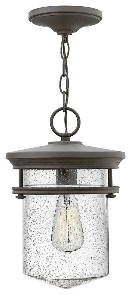 Hinkley Hadley Medium Hanging Lantern, Buckeye Bronze