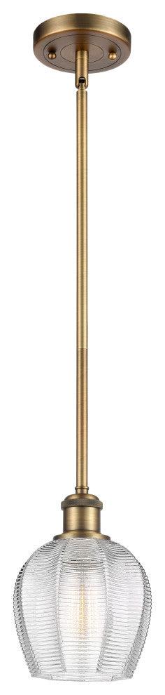 Innovations 516-1S-BB-G462-6-LED 1-Light Mini Pendant, Brushed Brass