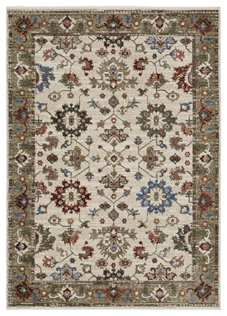 Oriental Weavers Hastings HA03W Floral Rug, Ivory, 5'3"x7'6"