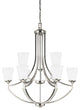 Generation Lighting Hanford Nine Light Chandelier 3124509EN3-962