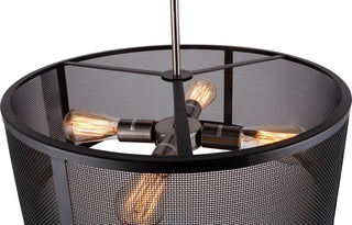 Woodbridge Lighting Drake 4-Light Pendant With ST64 Bulb