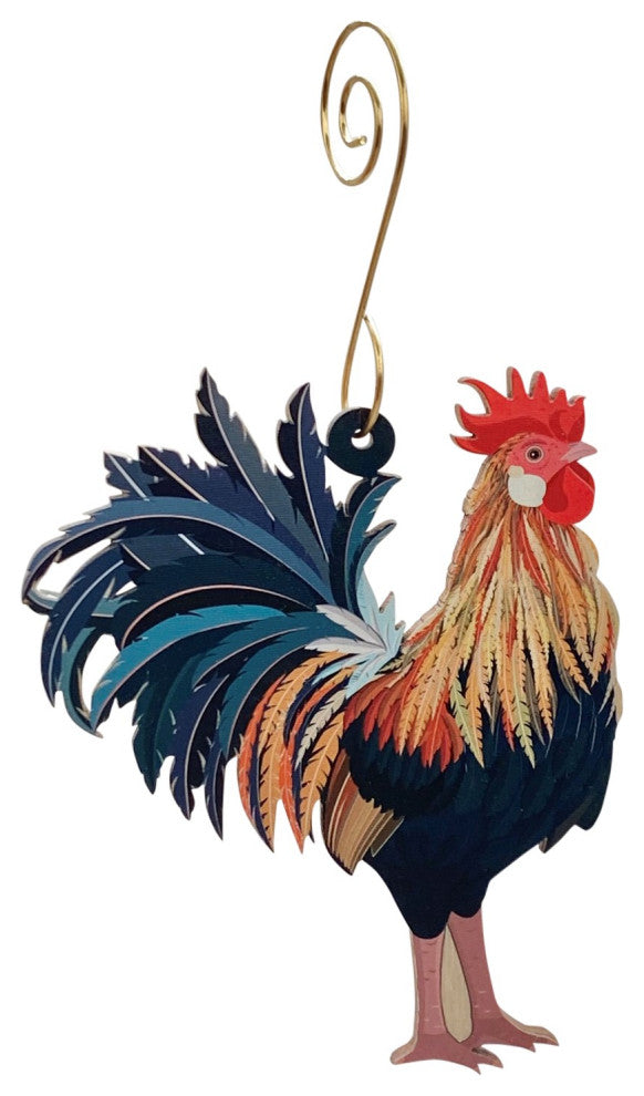 Rooster Ornament