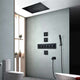 Fontana Toulouse Phone Controlled Stainless Steel LED Smart Music Rainfall