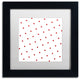 Color Bakery 'Group 05 B' Matted Framed Art, Black Frame, White Mat, 11x11