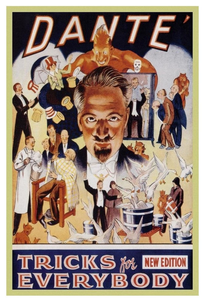 "Magicians: Dante: Tricks for Everybody" Digital Paper Print, 34"x50"
