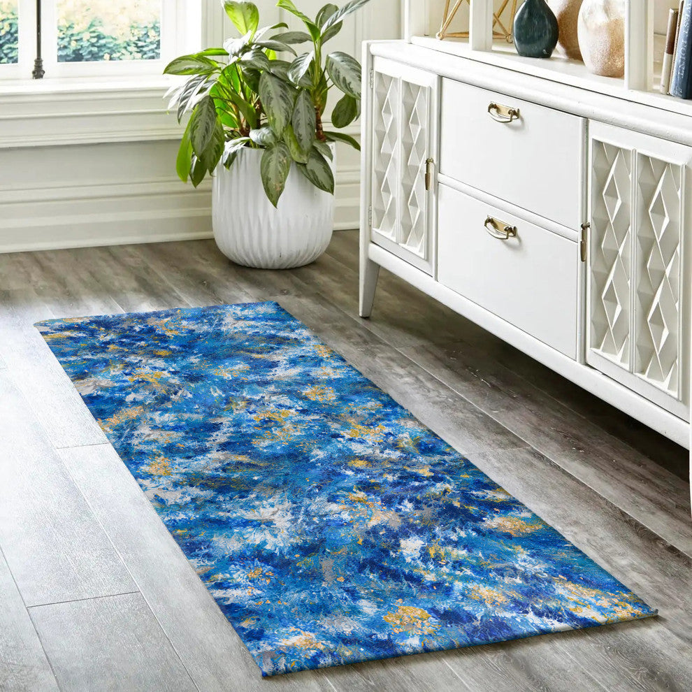 Kikiamo KK17 Pacifica 2'3" x 7'6" Runner Rug