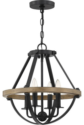 Bartlett 4-Light Pendant, Earth Black