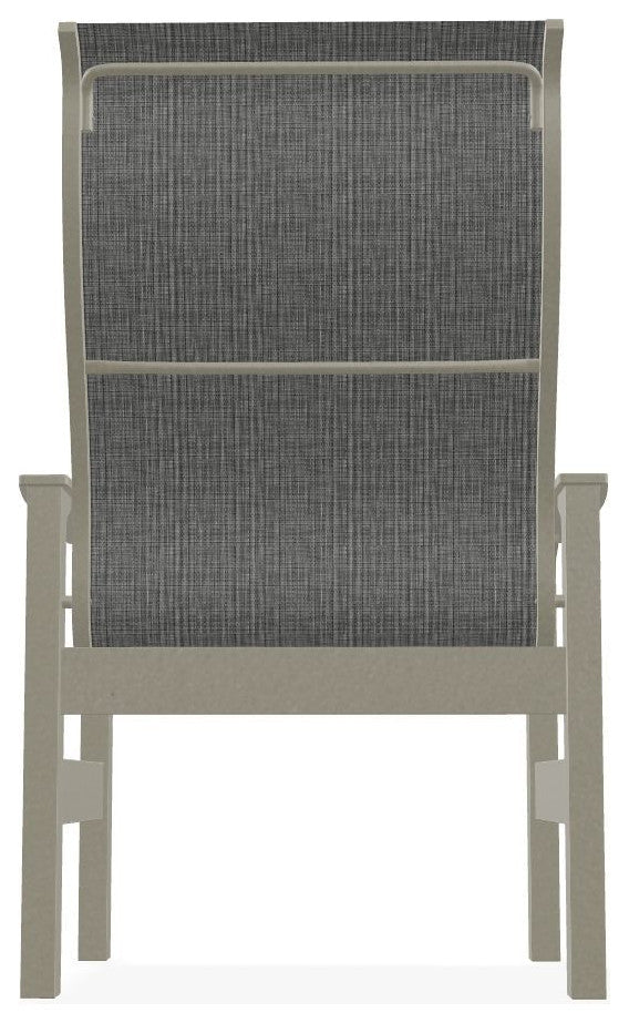 Leeward Sling Outdoor Armchair, Anchor/Storm