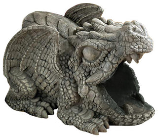 Darian the Dragon Rain Gutter