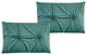 Var Cationic Dyeing 7 Pieces Comforter Set, Queen