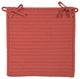 Colonial Mills Chair Pad Simply Home Solid Terracotta Chair Pad