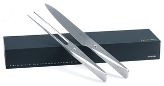 Chroma P517 Carving set includes P05 Carving knife and P17 carving fork.