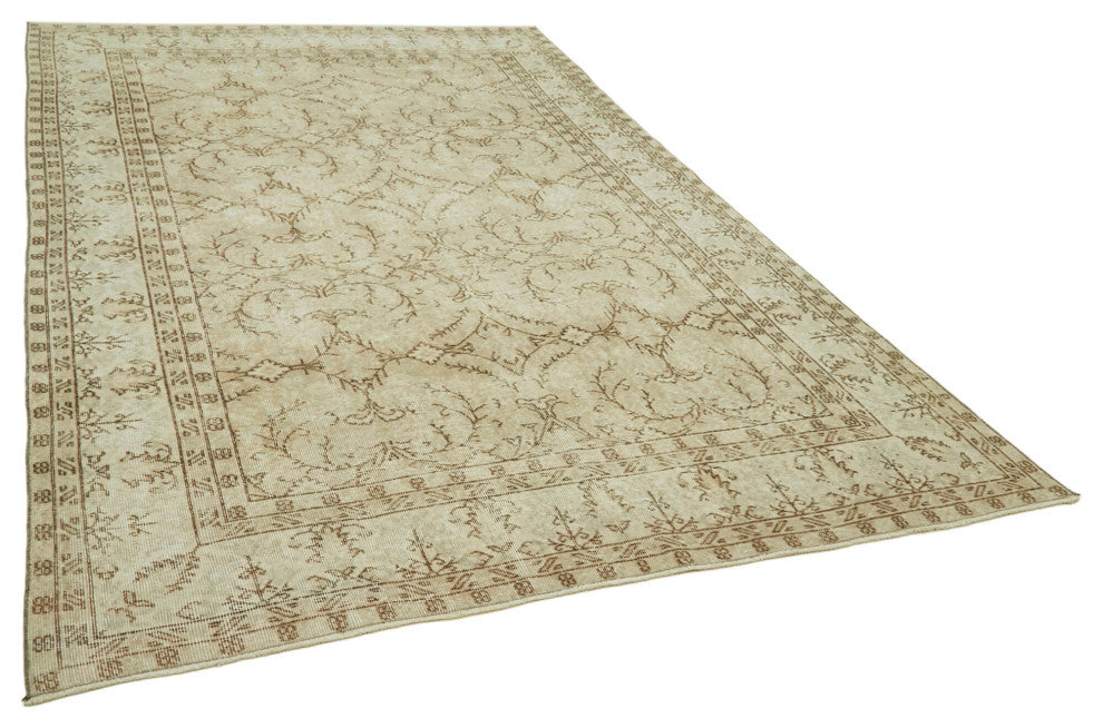 Rug N Carpet - Handwoven Oriental 6' 9'' x 10' 5'' Antique Wool Area Rug