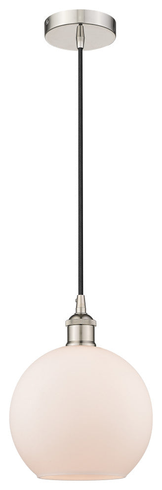 Innovations 616-1P-PN-G121-8 1-Light Mini Pendant, Polished Nickel