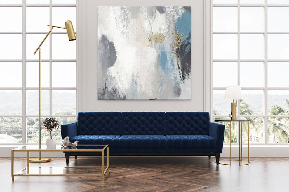 "Gray Days II" Fine Art Giant Canvas Print, 54"x54"