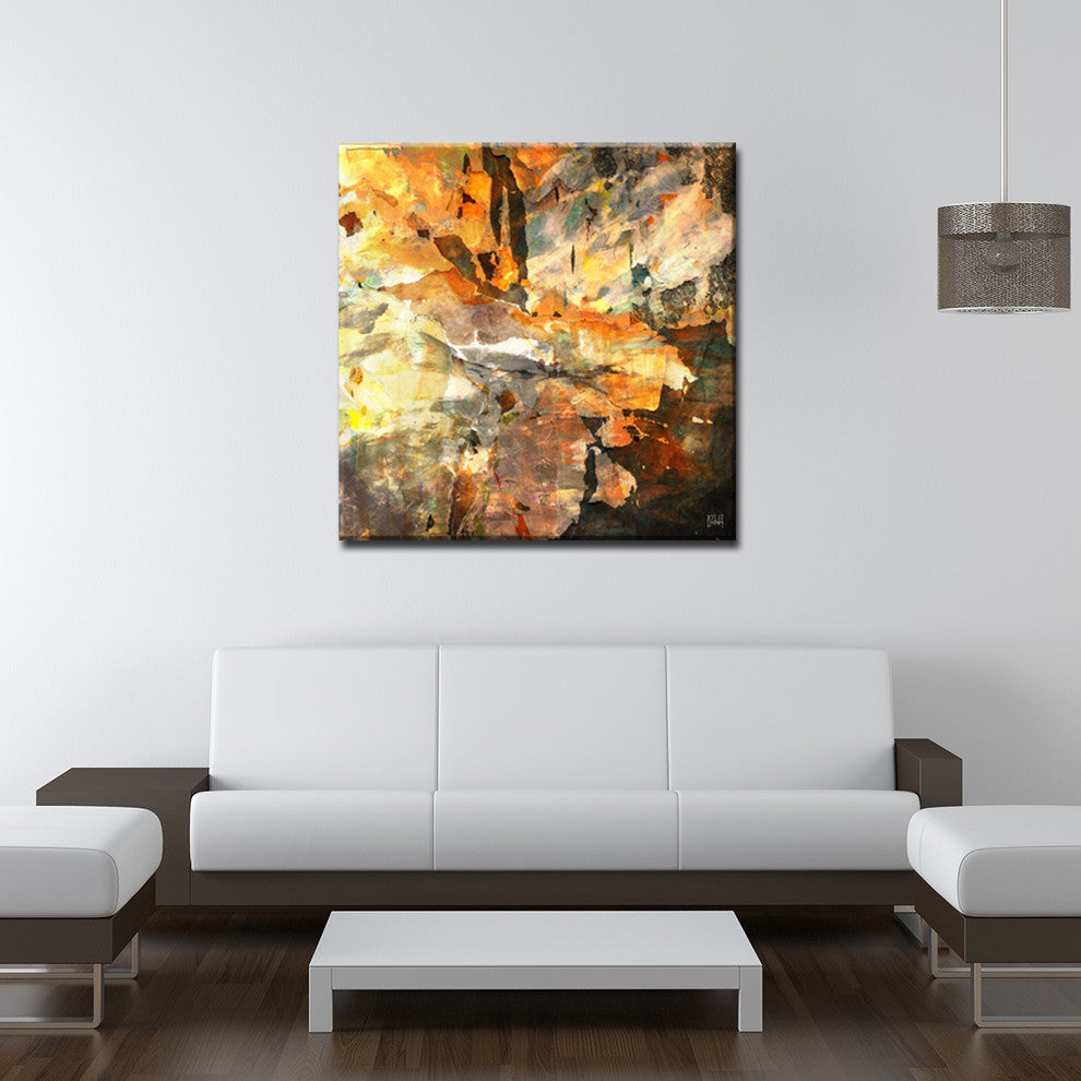 Ready2HangArt ''ABS I'' Abstract Canvas Wall Art, 30"x30"