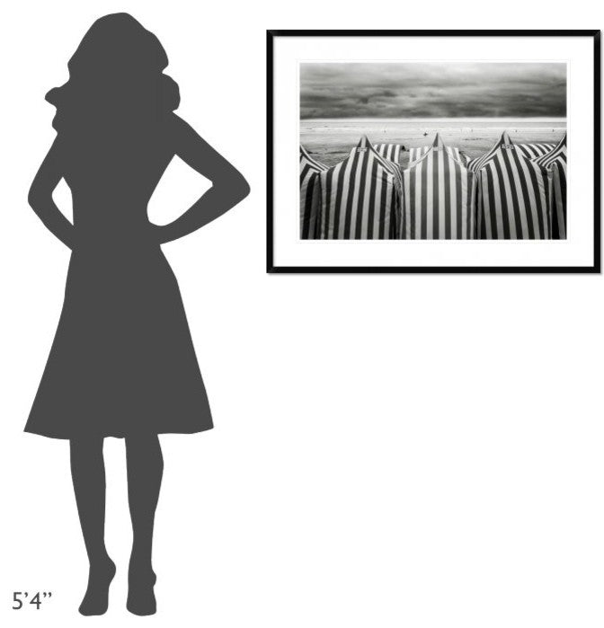 "On The Beach" Framed Digital Print by Toni Guerra, 38"x28"