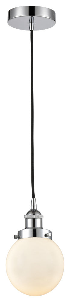 Innovations 616-1PH-PC-G201-6-LED 1-Light Mini Pendant, Polished Chrome