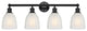 Innovations 616-4W-BK-G441 4 Light 32.75" Bath Vanity Light, Matte Black
