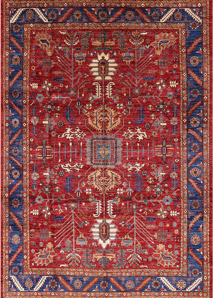 Ahgly Company Indoor Rectangle Mid-Century Modern Area Rugs, 2' x 5'